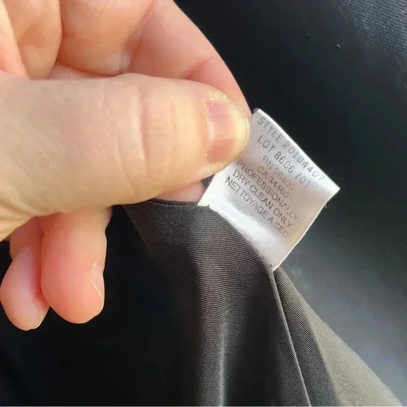 Theory Classic Black Cotton Blend Double Breasted Prescott Peacoat Small - Picture 6 of 7